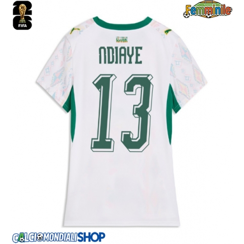 Maglie da calcio Senegal Iliman Ndiaye #13 Prima Maglia Femminile Mondiali 2026  Manica Corta